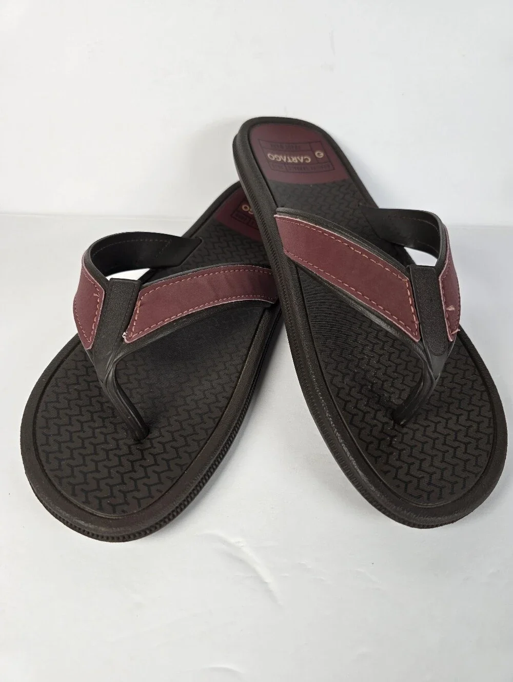 Cartago Mens MAIORCA II Flip Flop Sandals Size 10 Vacation